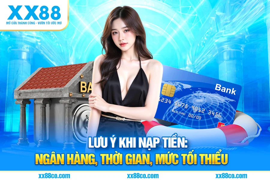Lưu Ý Khi Nạp Tiền: Ngân Hàng, Thời Gian, Mức Tối Thiểu